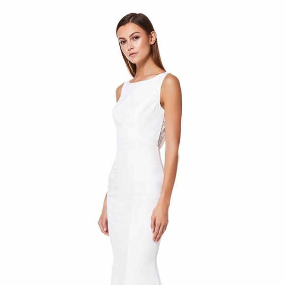 Cecelia Fishtail Maxi Dress with Lace Button Back - Picture 12 of 12